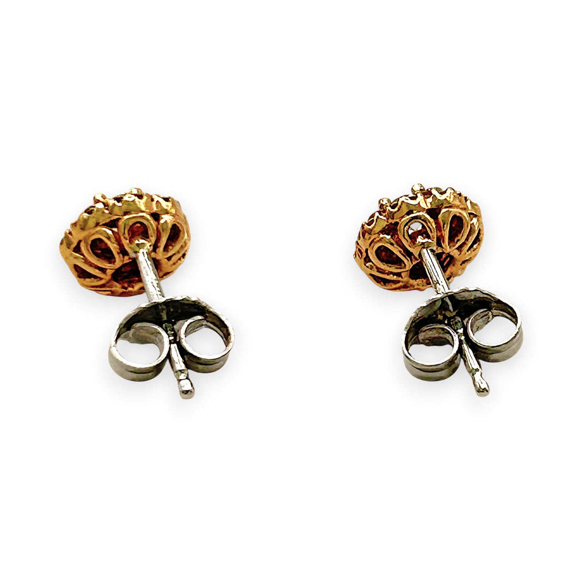 NZGD | 18ct Rose Gold Blush Crown Maple Diamond Earring & Pendant Set