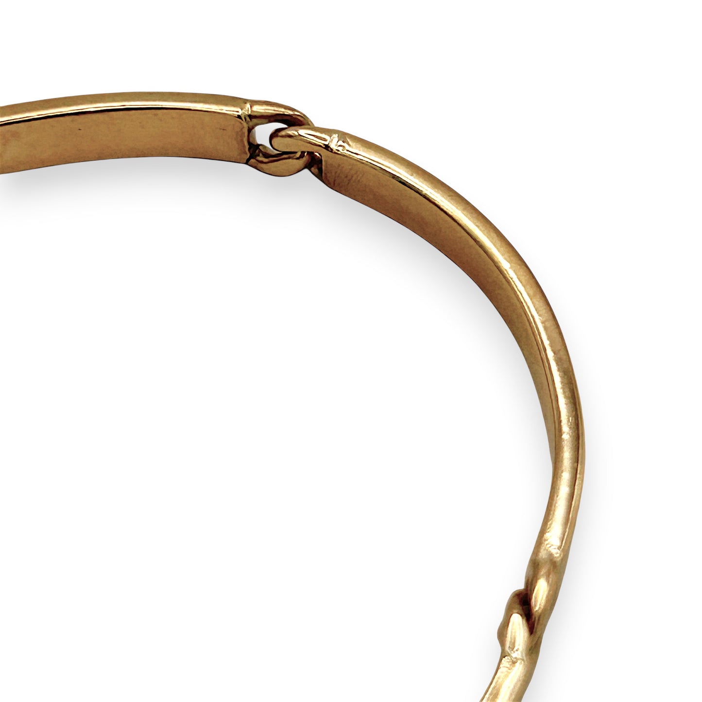 NZGD | 9ct Gold Lustre Curve Bracelet