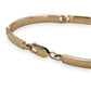 NZGD | 9ct Gold Lustre Curve Bracelet