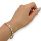 NZGD | 9ct Gold Lustre Curve Bracelet