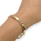 NZGD | 9ct Gold Lustre Curve Bracelet