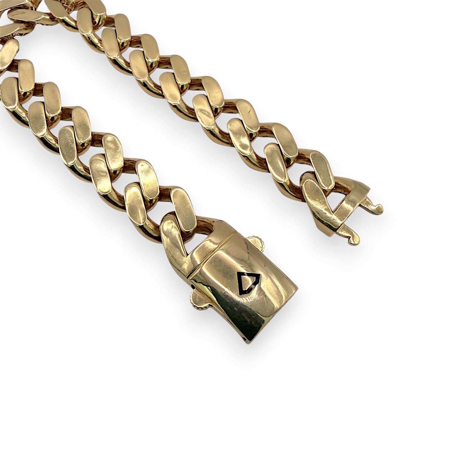 NZGD | 18ct Gold Imperial Cuban Link Bracelet 20.5cm