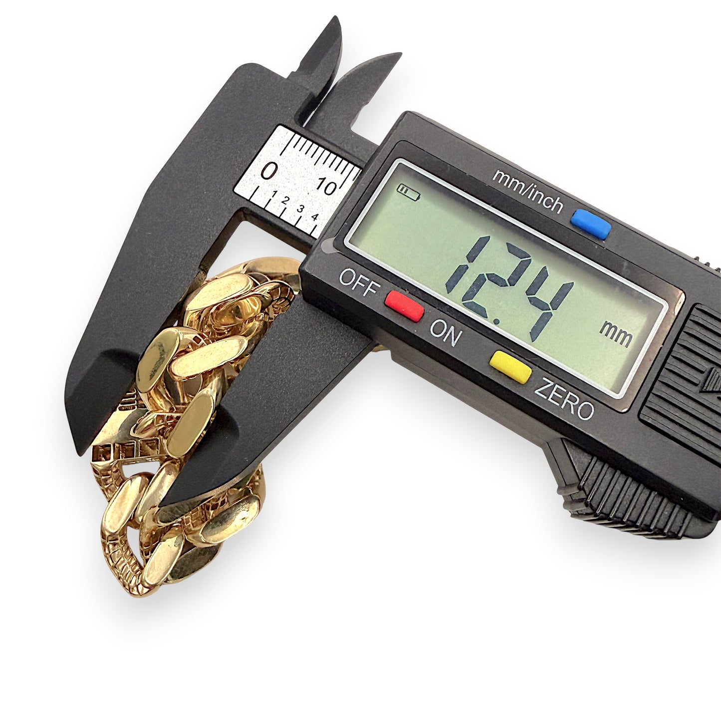 NZGD | 18ct Gold Imperial Cuban Link Bracelet 20.5cm