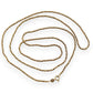 NZGD | 18ct Gold UNOAERRE Aurora Wheat‑Cord Chain 79cm
