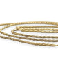 NZGD | 18ct Gold UNOAERRE Aurora Wheat‑Cord Chain 79cm