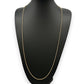 NZGD | 18ct Gold UNOAERRE Aurora Wheat‑Cord Chain 79cm