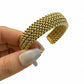 NZGD | 14ct Gold Radiant Woven Glow Bracelet 19cm