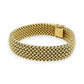 NZGD | 14ct Gold Radiant Woven Glow Bracelet 19cm