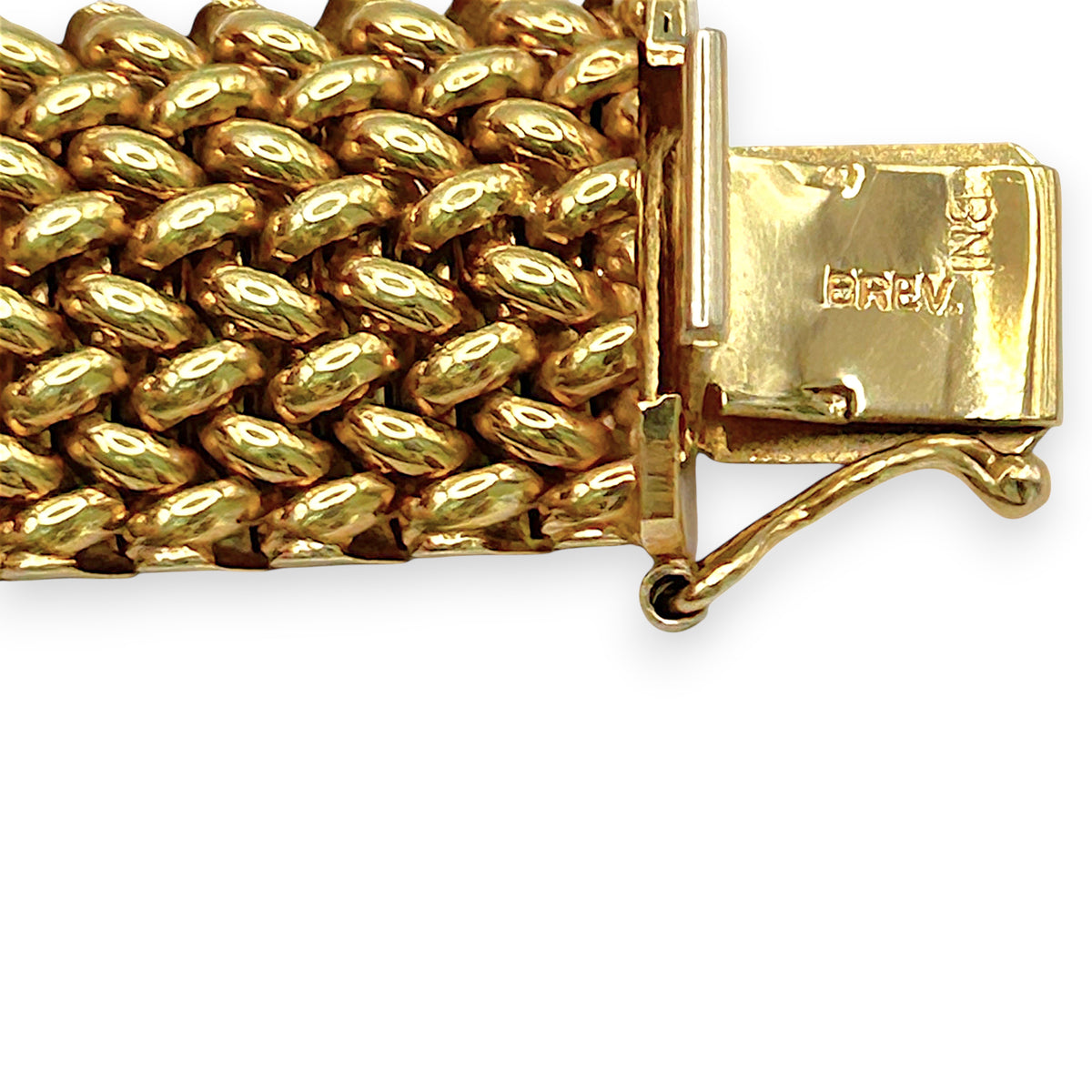 NZGD | 14ct Gold Radiant Woven Glow Bracelet 19cm