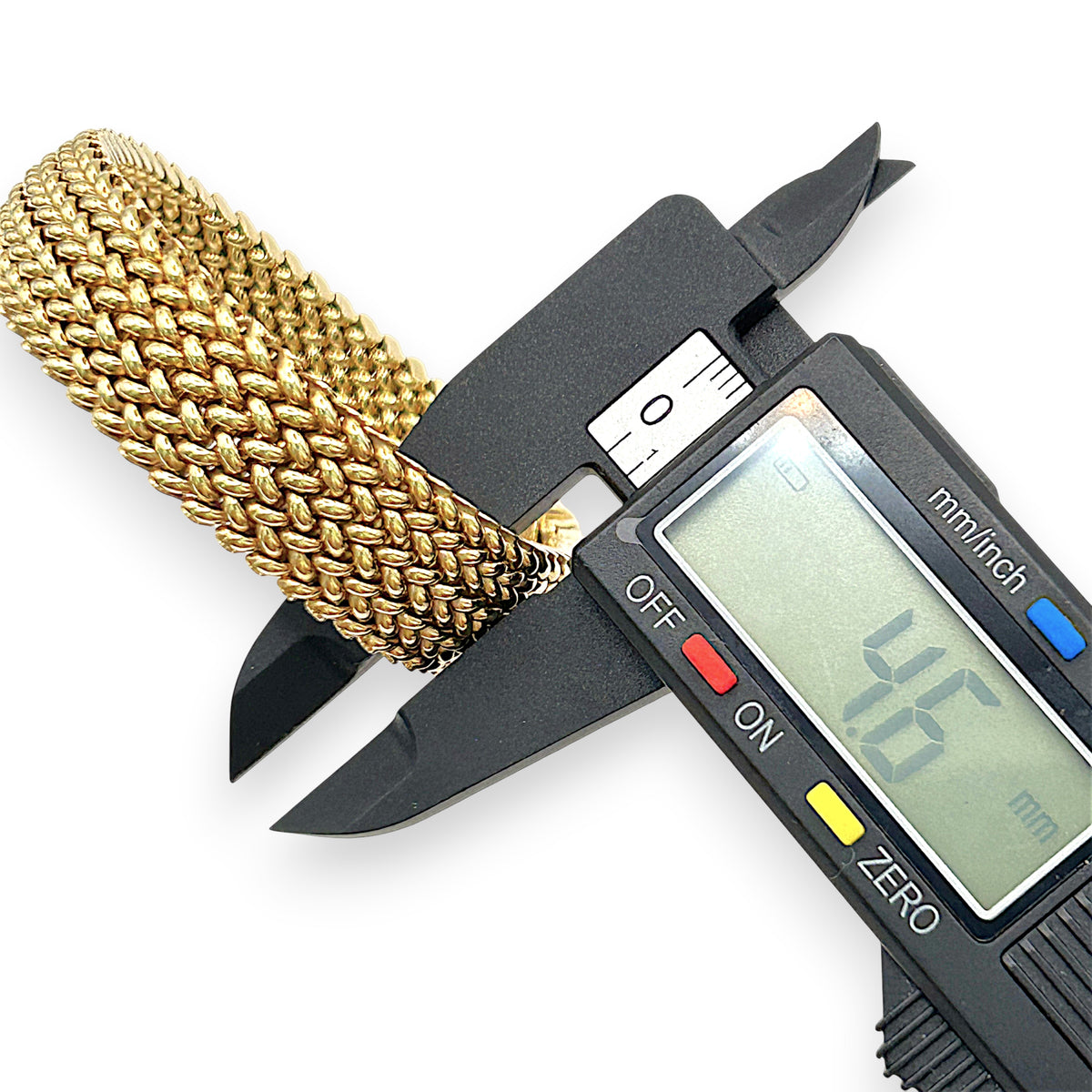 NZGD | 14ct Gold Radiant Woven Glow Bracelet 19cm