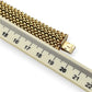 NZGD | 14ct Gold Radiant Woven Glow Bracelet 19cm