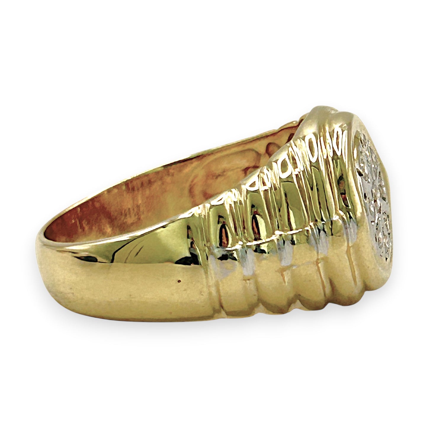 NZGD | 14ct Gold Celestial Bloom Ring Valuation $3,400