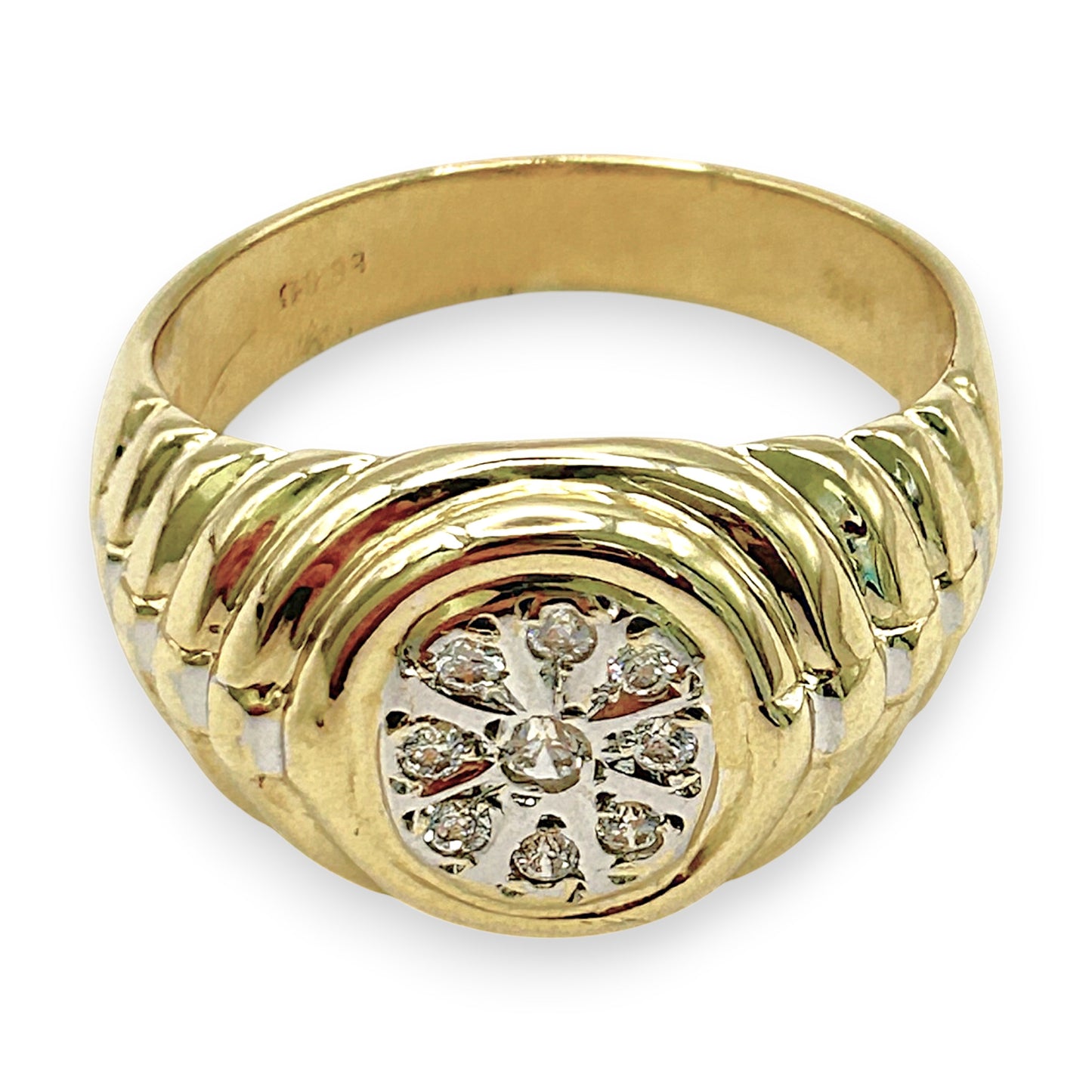 NZGD | 14ct Gold Celestial Bloom Ring Valuation $3,400