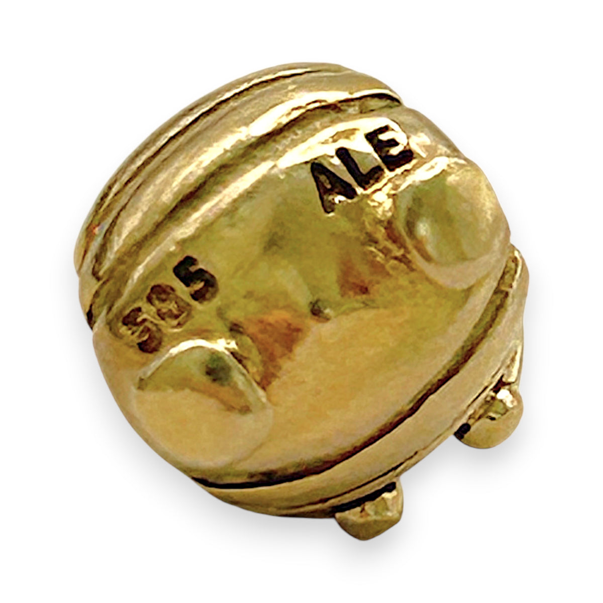 NZGD | 14ct Gold Pandora Charm - Queenbee