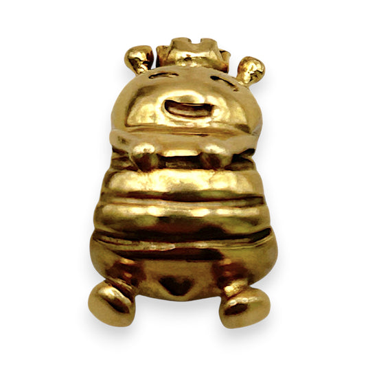 NZGD | 14ct Gold Pandora Charm - Queenbee