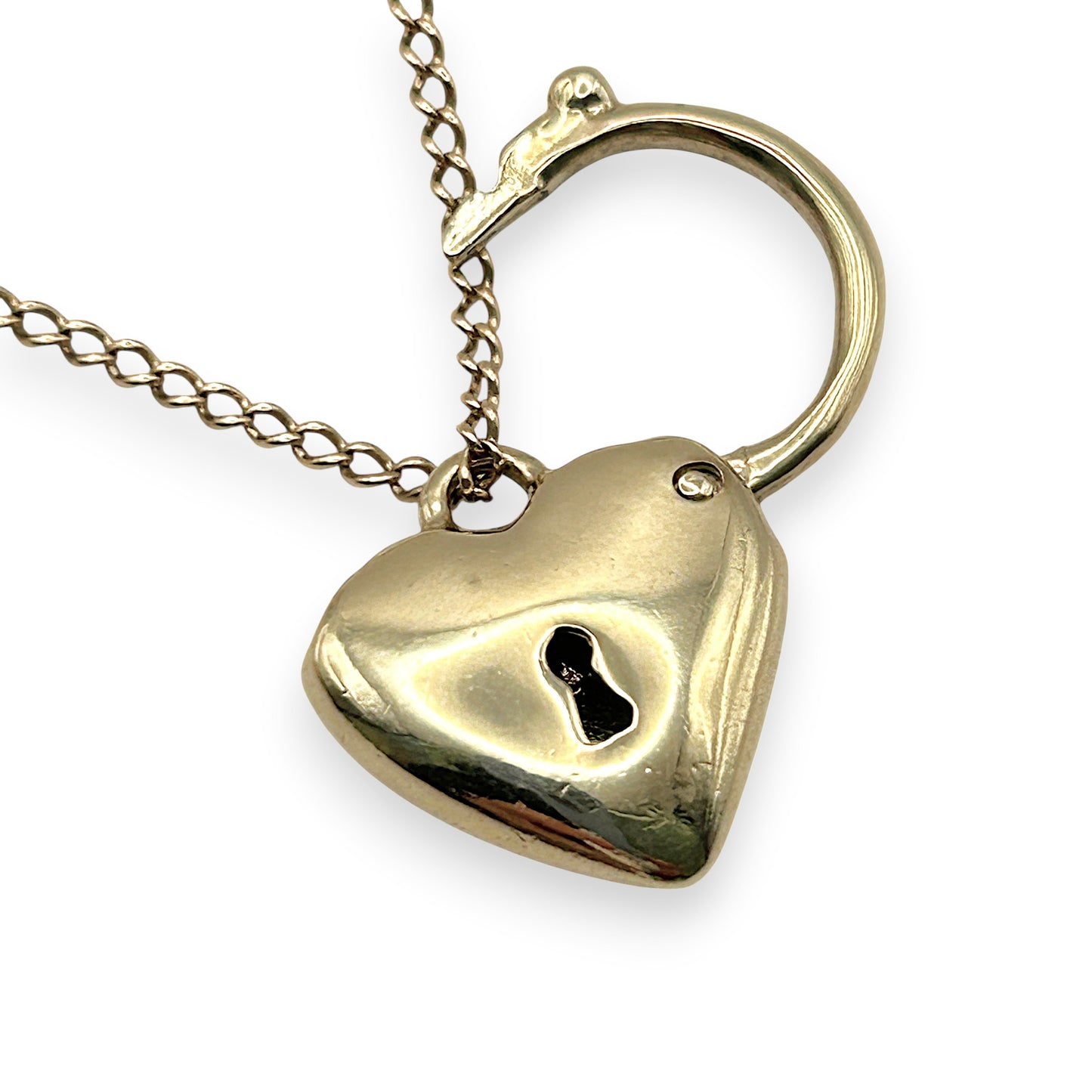 NZGD | 9ct Gold Classic Love Lock Bracelet Valuation $6,000