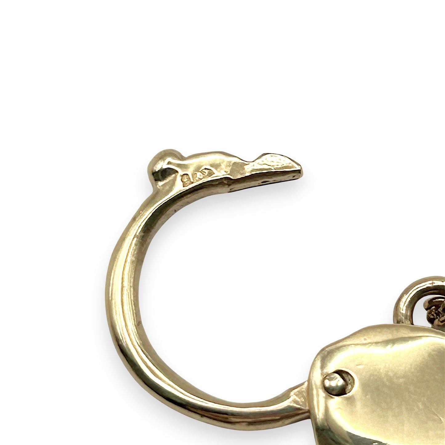 NZGD | 9ct Gold Classic Love Lock Bracelet Valuation $6,000