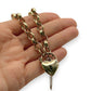 NZGD | 9ct Gold Classic Love Lock Bracelet Valuation $6,000