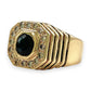 NZGD | 14ct Gold  Midnight Crown Ring Valuation $12,300