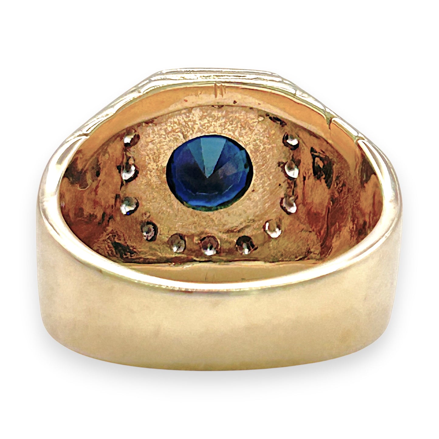 NZGD | 14ct Gold  Midnight Crown Ring Valuation $12,300