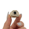 NZGD | 14ct Gold  Midnight Crown Ring Valuation $12,300