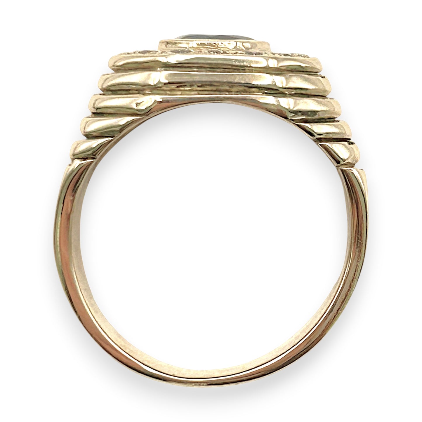 NZGD | 14ct Gold  Midnight Crown Ring Valuation $12,300