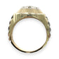 NZGD | 14ct Y/W Gold Regal Watchline Halo Ring Valuation $8,300