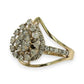 NZGD | 14ct Gold  Eternal Dewdrop Crown Ring Valuation $3,850