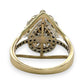 NZGD | 14ct Gold  Eternal Dewdrop Crown Ring Valuation $3,850