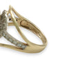 NZGD | 14ct Gold  Eternal Dewdrop Crown Ring Valuation $3,850