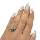NZGD | 14ct Gold  Eternal Dewdrop Crown Ring Valuation $3,850
