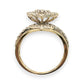 NZGD | 14ct Gold  Eternal Dewdrop Crown Ring Valuation $3,850