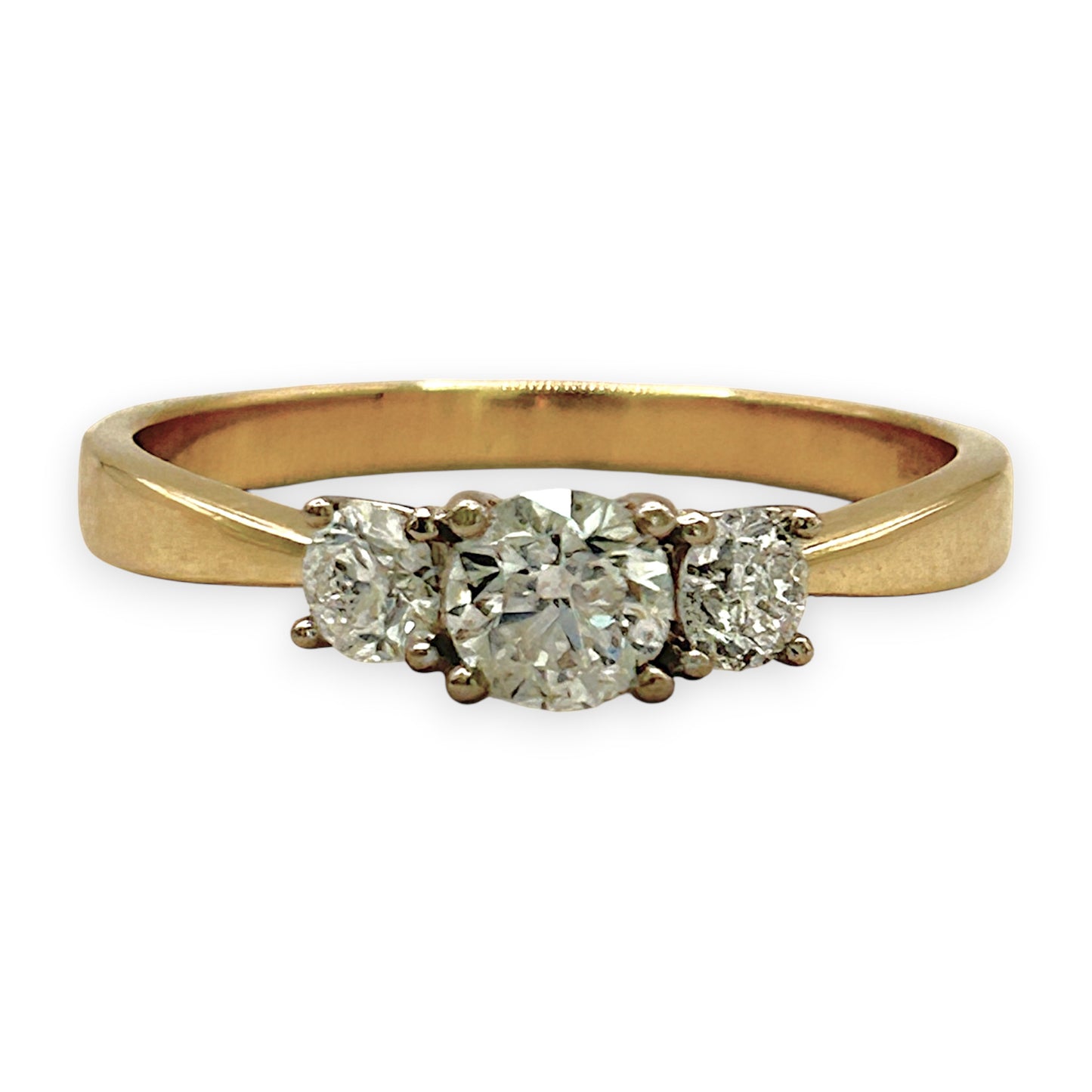 NZGD | 14ct Gold  Classic Michael Hill Crownline Ring Valuation $7,999