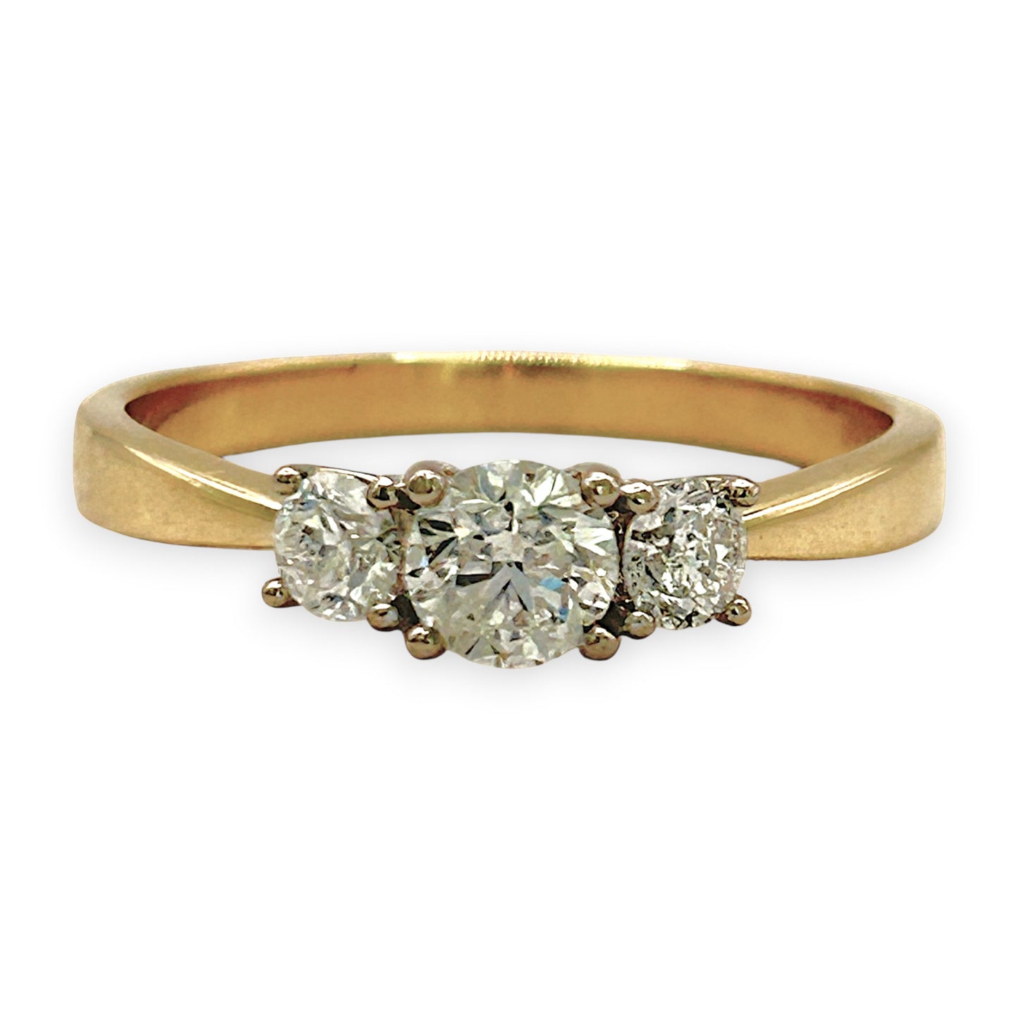 NZGD | 14ct Gold  Classic Michael Hill Crownline Ring Valuation $7,999
