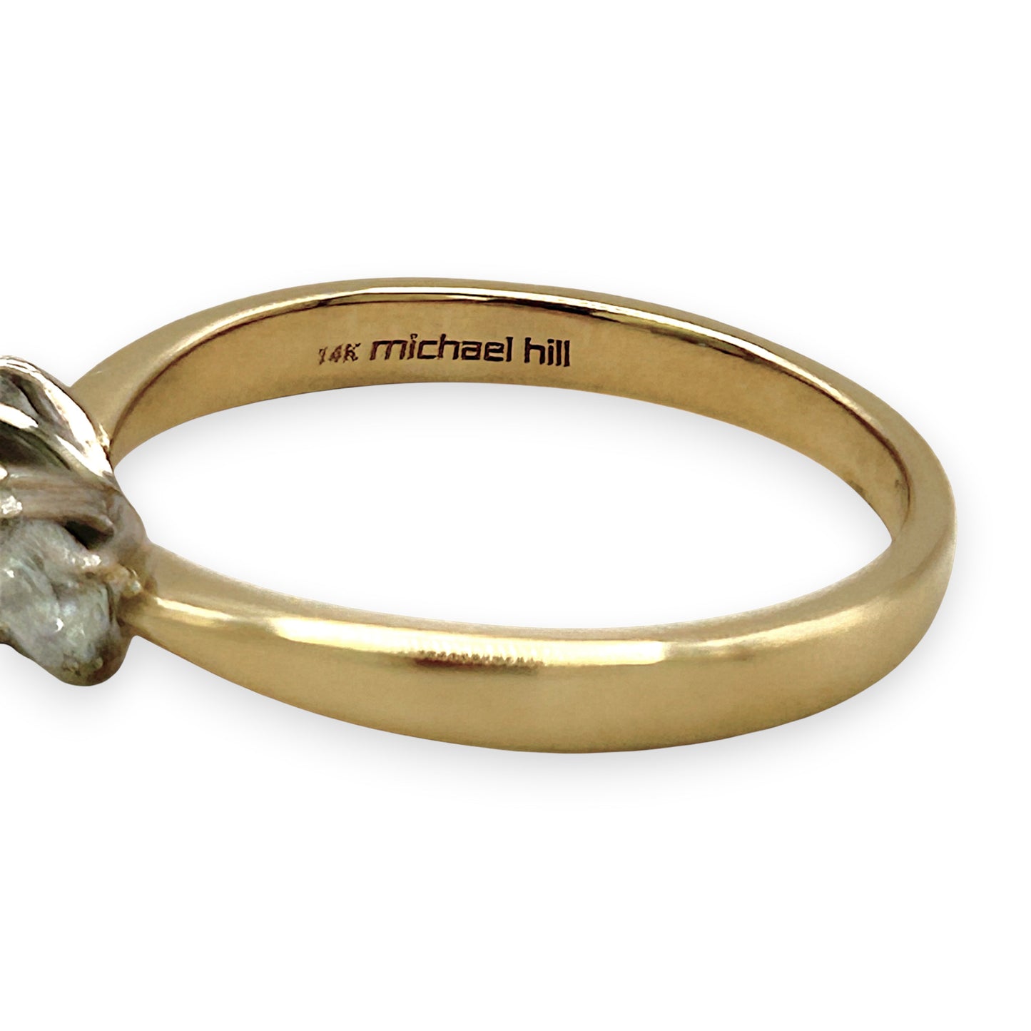 NZGD | 14ct Gold  Classic Michael Hill Crownline Ring Valuation $7,999
