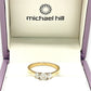 NZGD | 14ct Gold  Classic Michael Hill Crownline Ring Valuation $7,999