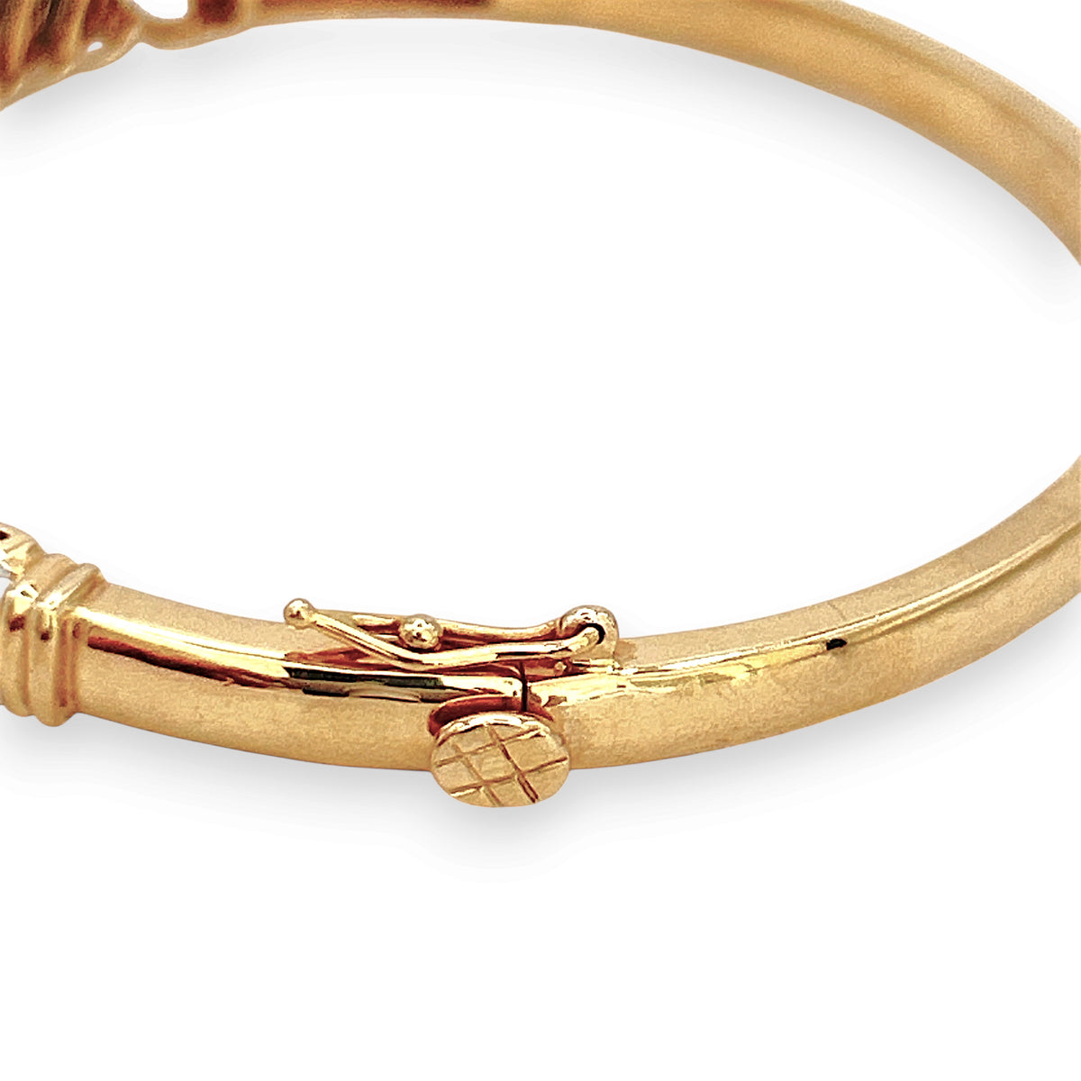 NZGD | 14ct Gold Celestial Diamond Bangle TDW 2.0ct Valuation $13,500
