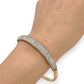 NZGD | 14ct Gold Celestial Diamond Bangle TDW 2.0ct Valuation $13,500