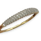 NZGD | 14ct Gold Celestial Diamond Bangle TDW 2.0ct Valuation $13,500