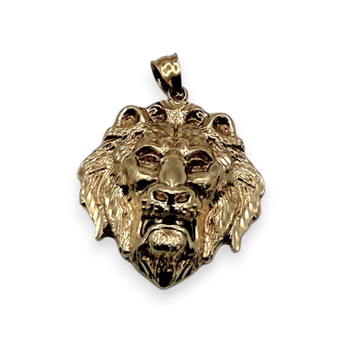 NZGD | 9ct Gold Lionheart Majesty Pendant 28.4mm