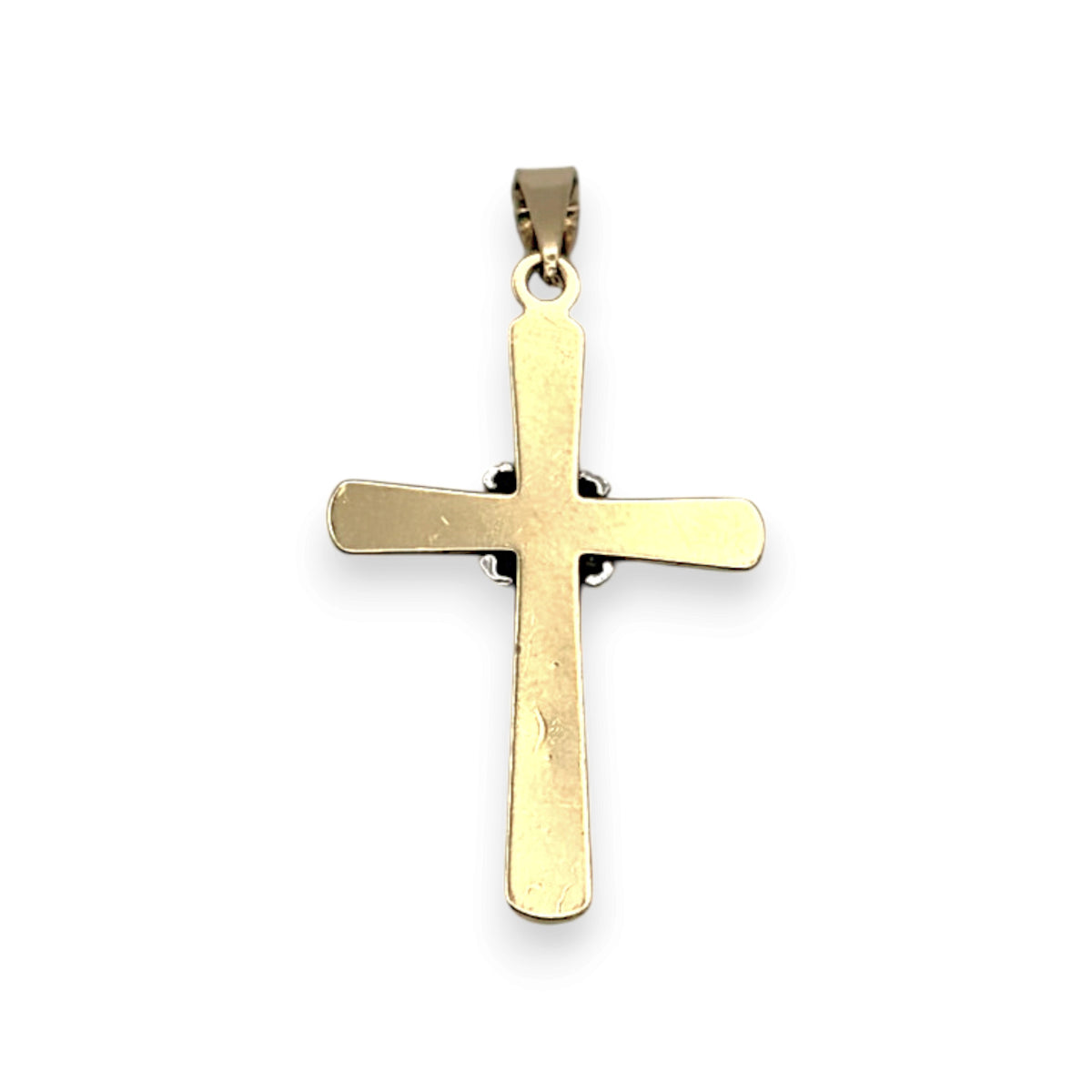 NZGD | 9ct Gold Covenant Twist Cross Pendant 26.8mm