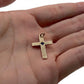 NZGD | 9ct Gold Vintage Guiding Star Cross Pendant 29.0mm
