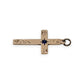 NZGD | 9ct Gold Vintage Guiding Star Cross Pendant 29.0mm