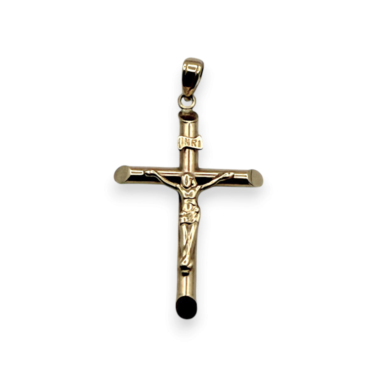 NZGD | 9ct Gold Cross of Grace Crucifix Pendant 31.6mm