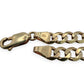 NZGD | 9ct Gold UNOAERRE Horizon ID Bar Bracelet 19cm