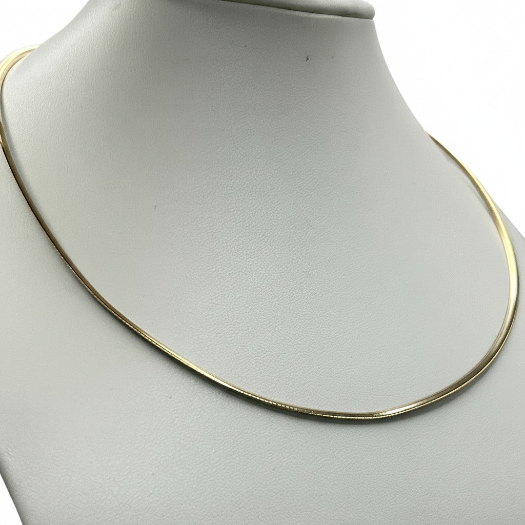NZGD | 10ct Gold Day & Night MHJ Reversible Chain 46cm