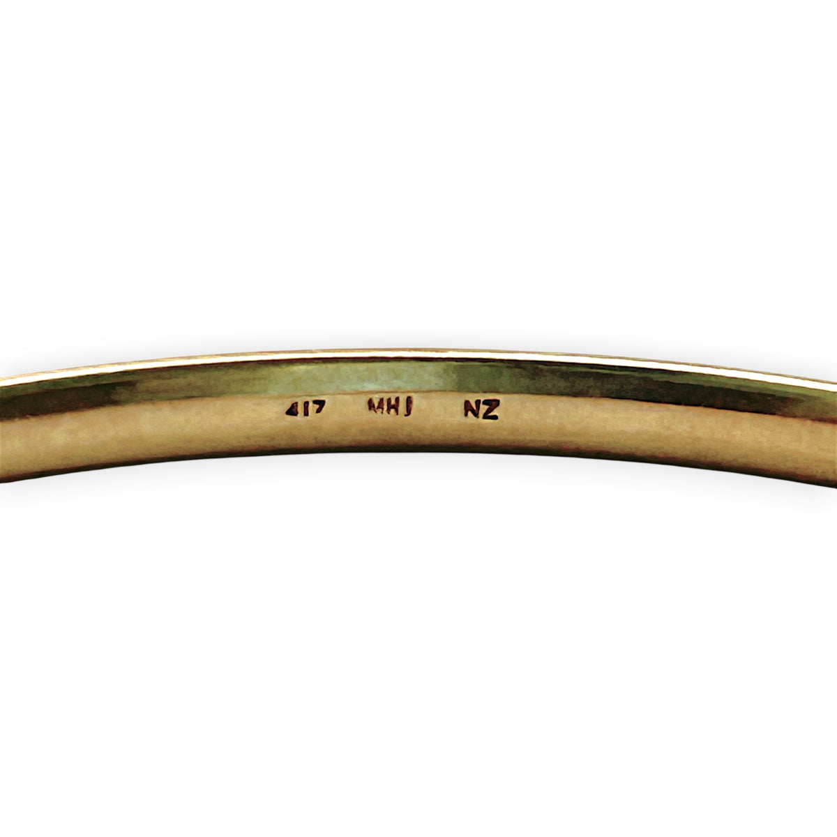 NGD | 10ct Gold Michael Hill Aurora Flow Bangle 61.3mm