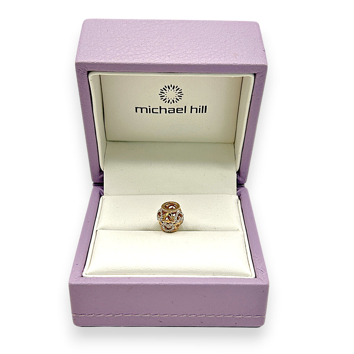 NZGD | 10ct Gold Michael Hill Charm - Golden Lattice of Light