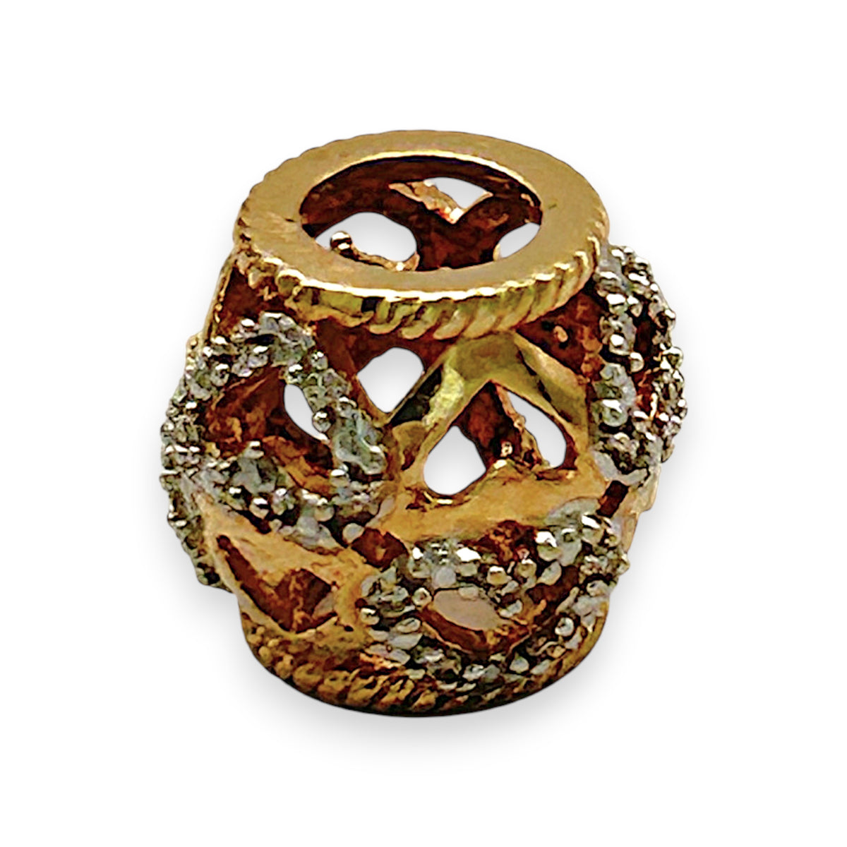 NZGD | 10ct Gold Michael Hill Charm - Golden Lattice of Light
