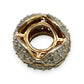 NZGD | 10ct Gold Emma & Roe Diamond Crest Glow Bead Charm